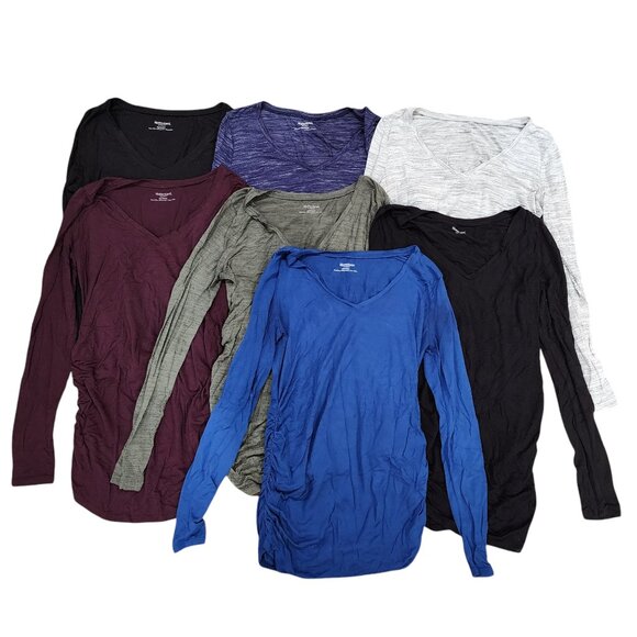 Motherhood Maternity Tops - Motherhood Maternity XS V-Neck Long Sleeve Bundle. A0009